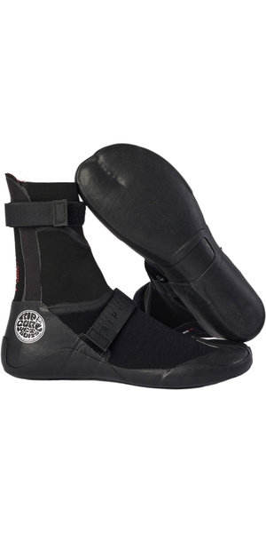 2026 Rip Curl Flashbomb 3mm Split Toe Wetsuit Boot 116MSA - Black